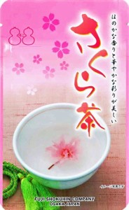 さくら茶 35g（スタンドパック）　国産 桜茶 桜湯 結納 慶事 縁起物 おもてなし お祝い 春 塩漬け 桜の花 ちらし寿司 トッピング お菓子 