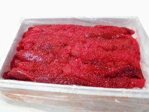 紅鮭筋子(醤油漬) 2kg 業務用 紅さけすじこ