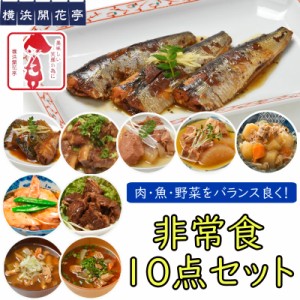 非常食 防災食 3年保存 10点セット 肉 魚 野菜 長期保存 そのまま 湯せん ゆせん 防災 災害 備蓄 おいしい 新聞 広告 テレマルシェ