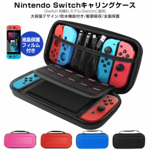 ゲームカード収納 最大10枚収納 Nintendo Switch キャリングケース switch 有機ELモデル OLED 液晶保護 シート付き ハードケース