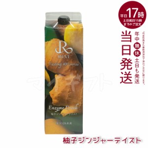 REVI ルヴィ ファスティング400シリーズ 柚子ジンジャーテイスト 1000mL ファスティング 栄養補給 大容量 酵素 ヒアルロン酸 プラセンタ 