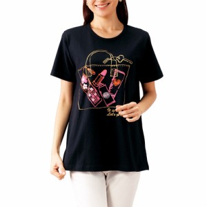 Tシャツ 春夏 ゆったりビッグＴシャツ 5色組 トップス レディース 婦人服 ミセス シニア Tシャツ ティーシャツ 綿100 コットン100 5枚セ