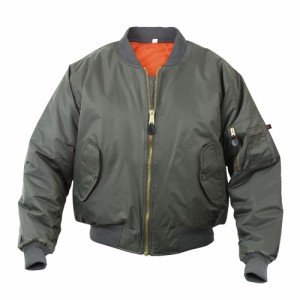 MA-1 ジャケット 秋冬 ロスコ Rothco ＭＡ−１フライトジャケット（全2色）メンズ 紳士服 シニア アウター MA-1 ジャンパー シニアファッ
