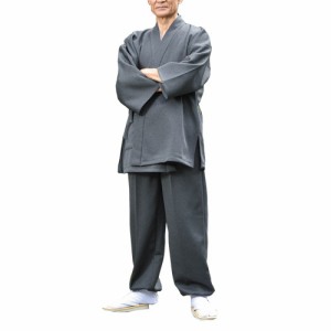 秋冬 日本製 タクティウォーム作務衣（全2色） メンズ 和装 作務衣 紳士 シニア 和服 作業着 シニアファッション 50代 60代 70代 80代 父