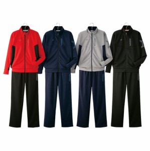 タルテックス 快適ソフトタッチスーツ 全4色 上下セット メンズ 紳士 シニア ウォーキング 運動 カジュアルシャツ トップス パンツ 赤 紺