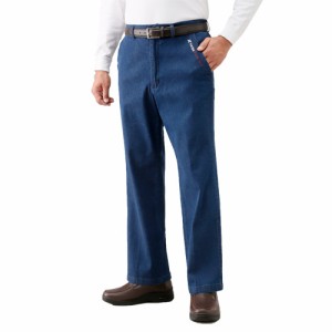タルテックス ウエスト楽々ストレッチデニムパンツ（3色組） 選べる股下丈 長ズボン ジーパン メンズ 紳士服 シニア 男性 シニアファッシ