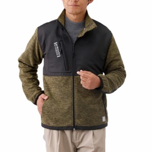 ジャケット 秋冬 タルテックス 軽量暖かフリースジャケット（全3色） アウター 上着 メンズ 紳士服 シニア 男性 あったか 暖かい カーキ 