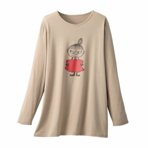 Tシャツ ゆったり可愛いムーミンTシャツ（3色組） 長袖Tシャツ カットソー レディース 婦人服 ミセス シニア 女性 丸首 シニアファッショ