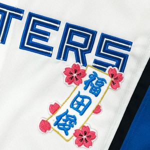 ★送料無料★北海道　日本ハム　ファイターズ　日ハム　福田俊　短冊　刺繍　ワッペン　ユニフォーム　