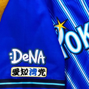 ★送料無料★横浜 DeNA ベイスターズ　愛知湾党　白布　応援　刺繍　ワッペン　ユニフォーム