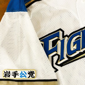 ★送料無料★北海道 日本ハム ファイターズ　岩手公党　白布　応援　刺繍　ワッペン　ユニフォーム　日ハム