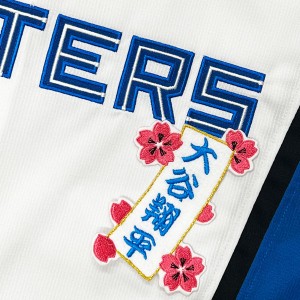 ★送料無料★北海道　日本ハム　ファイターズ　日ハム　大谷翔平　短冊　刺繍　ワッペン　ユニフォーム　