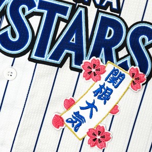 ★送料無料★横浜　DeNA　ベイスターズ　関根大気　短冊　応援　刺繍　ワッペン　ユニフォーム