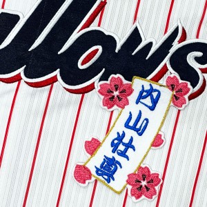 ★送料無料★東京　ヤクルト　スワローズ　内山壮真　短冊　刺繍　ワッペン　ユニフォーム