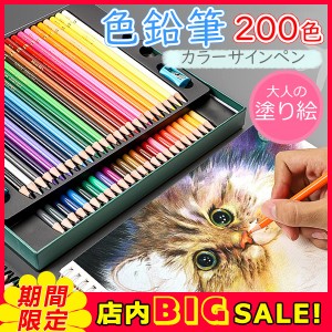 色鉛筆 水彩 お絵かき 水彩画 200色セット プレゼント 油性 文房具 筆記具 絵の具セット カラーサインペン 入学 入園 祝い 画材 塗り絵