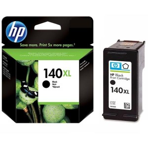 HP 140XL 純正ブラックインク 増量・大容量 黒 Black  (関連品 hp140 ＨＰ140ＸＬ CB336HJ CB335HJ hp141xl CB337HJ CB338HJ 49483825150