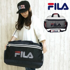 ボストンバッグ 修学旅行 高校生/FILA フィラ メッシュロゴ ボストンバッグ[fl-0001]部活 バッグ 合宿 スポーツバッグ 林間学校 キャンプ