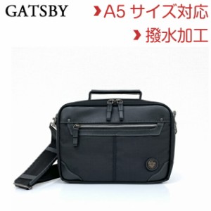 GATSBY 撥水 ヨコ型 ショルダーバッグ A5対応 gb-5081 ショルダーバッグ メンズ 斜めがけバッグ ショルダーバック メンズバッグ タブレッ