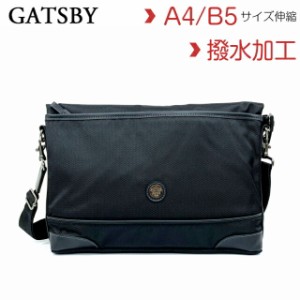 ショルダーバッグ メンズ GATSBY 撥水 2way ショルダーバッグ A4・B5対応 gb-5086 クラッチバッグ 斜めがけ ショルダーバック メンズバッ