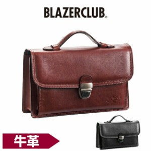 【送料無料】BLAZER CLUB（ブレザークラブ）日本製 かぶせ合皮セカンドバッグ[25827] 男性用 メンズ ブランド 人気 セカンドバック ポー