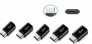 【五個セット】Micro USB to Type C 変換アダプタ Micro USB → USB-C 変換アダプタ 急速充電 データー転送 USB type C 変換コネクタ 