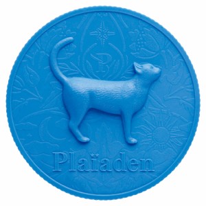 プレイアーデン 缶詰保存用キャップ（キャットレリーフ） 猫用 ディープブルー 【メール便】