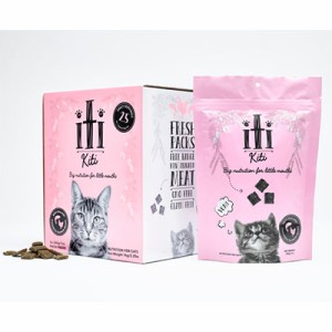 【正規輸入品】iti イティ キャットフード チキン＆サーモン ディナー 猫用 1kg（200g×5）