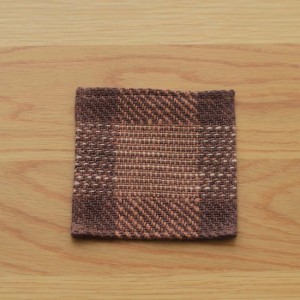 【SALE ￥385→￥165】57％OFF！　コースター　Ｋｙｏｎｏ　ミックス　栗　11×11cm