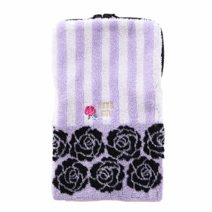 アナ スイ　ローズ柄 ペットボトルタオル　0002 パープル 【アナスイ　ANNA SUI】