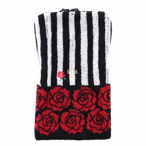 アナ スイ　ローズ柄 ペットボトルタオル　0002 レッド【アナスイ　ANNA SUI】