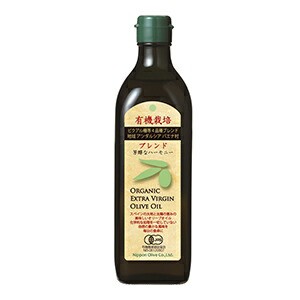 【日本オリーブ】有機栽培エキストラバージンオリーブオイル ブレンド 450g 徳用/