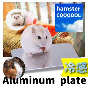 【最安値挑戦中】ハムスター用冷却プレート（小） 小動物 用品 ひんやりグッズ  クールマット 夏対策 冷たい エアコン 涼感 冷却　はりね