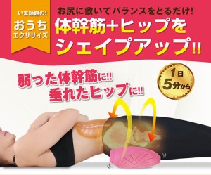 体幹筋シェイプバランスマット コアプラス ヒップ ダイエット コア マッスル エクササイズ ダイエット器具 体幹 ストレッチ 尻