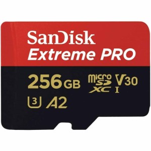 SanDisk Extreme PRO マイクロsdカード microSDカード 256GB microsdカード SanDisk サンディスク UHS-I U3 4K A2 R:200MB/s W:90MB/s SD