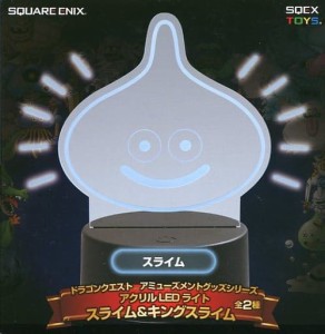 新品　ドラゴンクエスト　AM　アクリルLEDライト　スライム　単品　ドラクエ　7色ライト　電池式　USB式