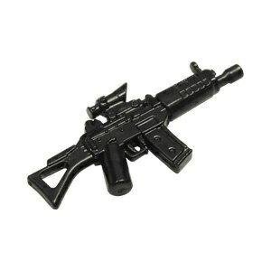 カスタムレゴ カスタムパーツ LEGO 武器 アーミー 装備品　アサルトマシンガン　ライフル シグ　SG552-S 海外 スワット　特殊部隊　レゴ