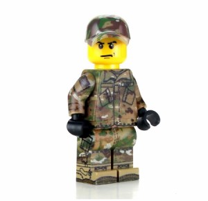 アメリカ軍 OCP　特殊プリント　ミニフィグ　2　カスタムレゴ カスタムパーツ スワット アメリカ軍 特殊部隊 海外 レゴ　パーツ　フィギ