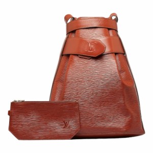 ルイ ヴィトン エピ サックデポールGM ショルダーバッグ M80193  ケニアブラウン レザー レディース LOUIS VUITTON 【中古】