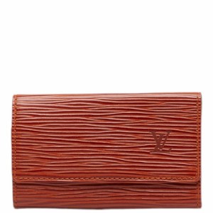 ルイ ヴィトン エピ ミュルティクレ6 6連 キーケース M63813 ケニアブラウン レザー レディース LOUIS VUITTON 【中古】