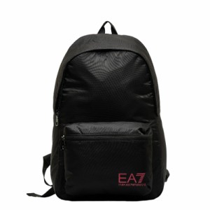 エンポリオ アルマーニ EA7 リュック バックパック 275659 CC731 ブラック ピンク ナイロン メンズ Emporio Armani 【中古】