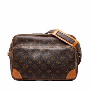 ルイ ヴィトン モノグラム ナイル 斜め掛け ショルダーバッグ M45244 ブラウン PVC レザー レディース LOUIS VUITTON 【中古】