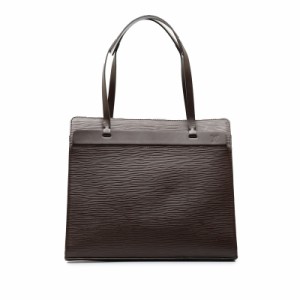 ルイ ヴィトン エピ クロワゼットPM  ハンドバッグ トートバッグ M5249D モカ ブラウン レザー レディース LOUIS VUITTON 【中古】