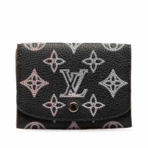 ルイ ヴィトン モノグラム マヒナ アンヴェロップ カルト ドゥ ヴィジット カードケース 名刺入れ M81660 LOUIS VUITTON 【中古】