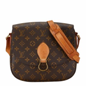 ルイ ヴィトン モノグラム サンクルー24 斜め掛け ショルダーバッグ M51242 ブラウン PVC レザー レディース LOUIS VUITTON 【中古】