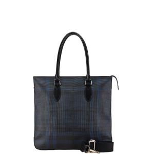 バーバリー BURBERRY 2WAYトートバッグ ブラック PVC メンズ トート 