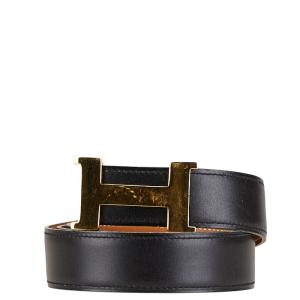 HERMES エルメス レザー替えベルト65 バックルなし ② 極美品｜小物