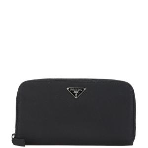 プラダ PRADA 長財布 三角ロゴプレート サフィアーノレザー M608A PRADA プラダ サフィアーノ プレート 二つ折り 長財布 M608A