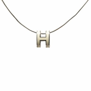 エルメス ポップアッシュH ネックレス SV925 シルバー メタル レディース HERMES 【中古】