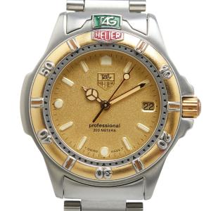 ⭐️タグホイヤープロフェッショナル200m⭐️オーバーホール済み⭐️ タグホイヤーのプロフェッショナル200m クォーツの中留めねじれ