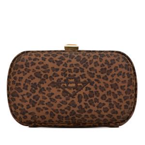 ボッテガヴェネタ　レオパード　ポーチ　取手付き　イタリア製 bottega veneta ボッテガ ヴェネタ レオパードの通販｜au PAY
